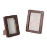 Fotolijst hout klein - bruin - 10x15 cm