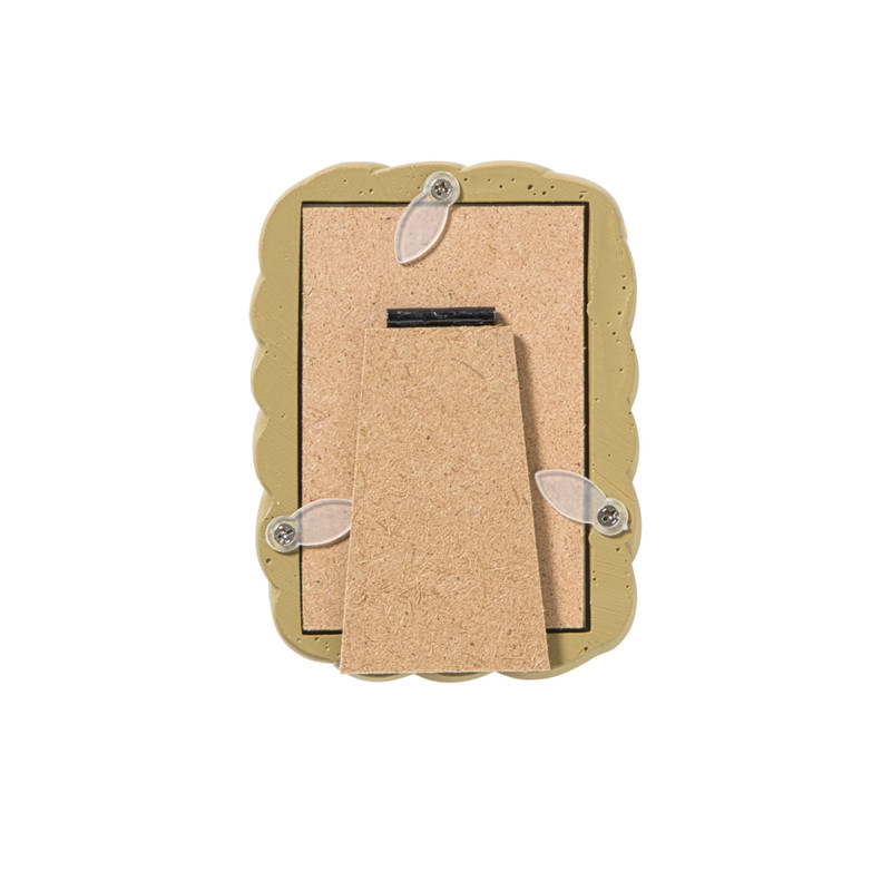 Mini fotolijstje - olijfgroen - 7x9 cm