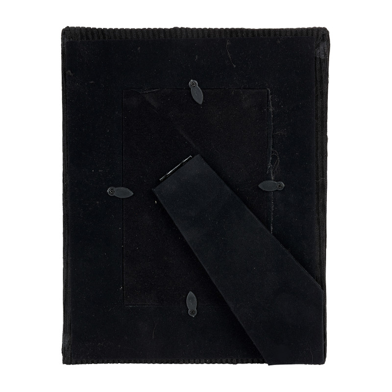 Fotolijst Corduroy - zwart - 10x15 cm