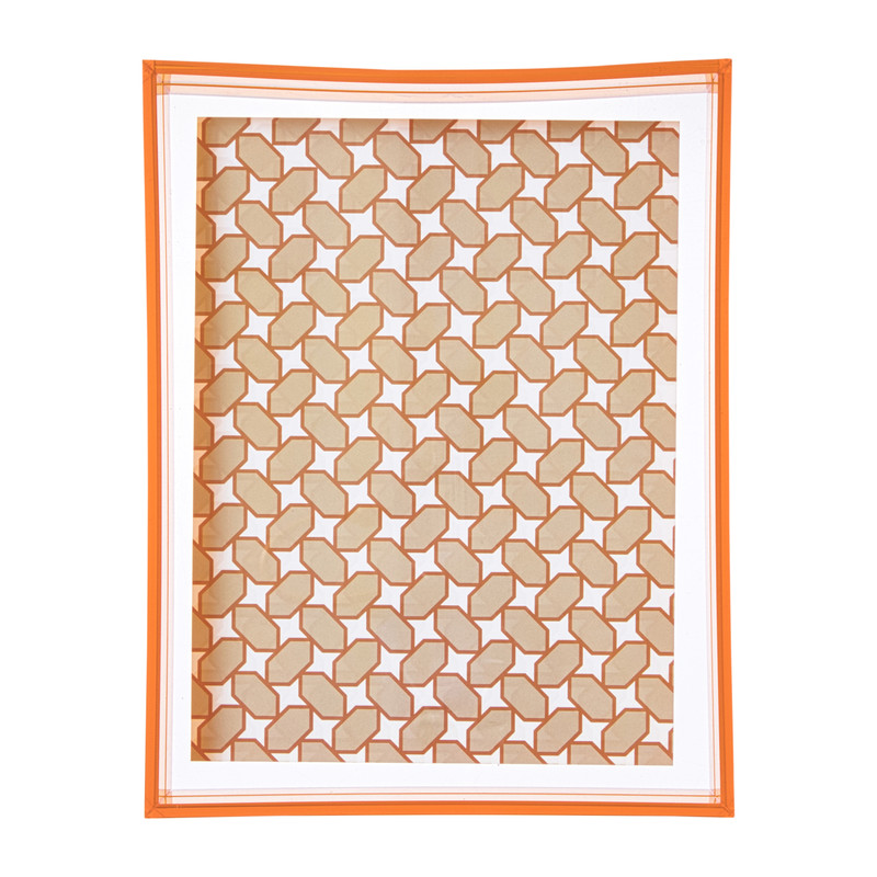 Fotolijst acryl - oranje - 15x20 cm