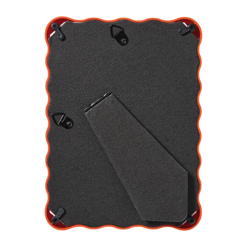 Fotolijst golf - oranje - 13x18 cm