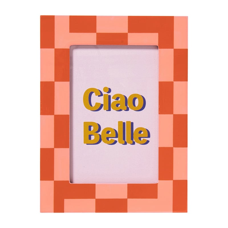 Fotolijst vlakken - roze - 10x15 cm