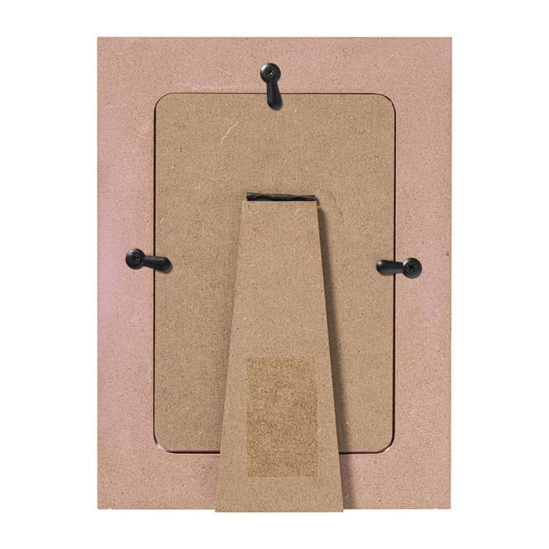 Fotolijst vlakken - roze - 10x15 cm