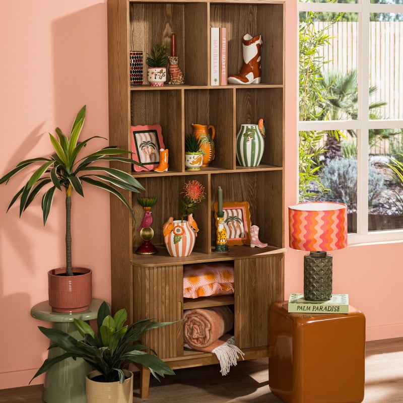 Fotolijst Marbella - bruin/roze - 10x15 cm