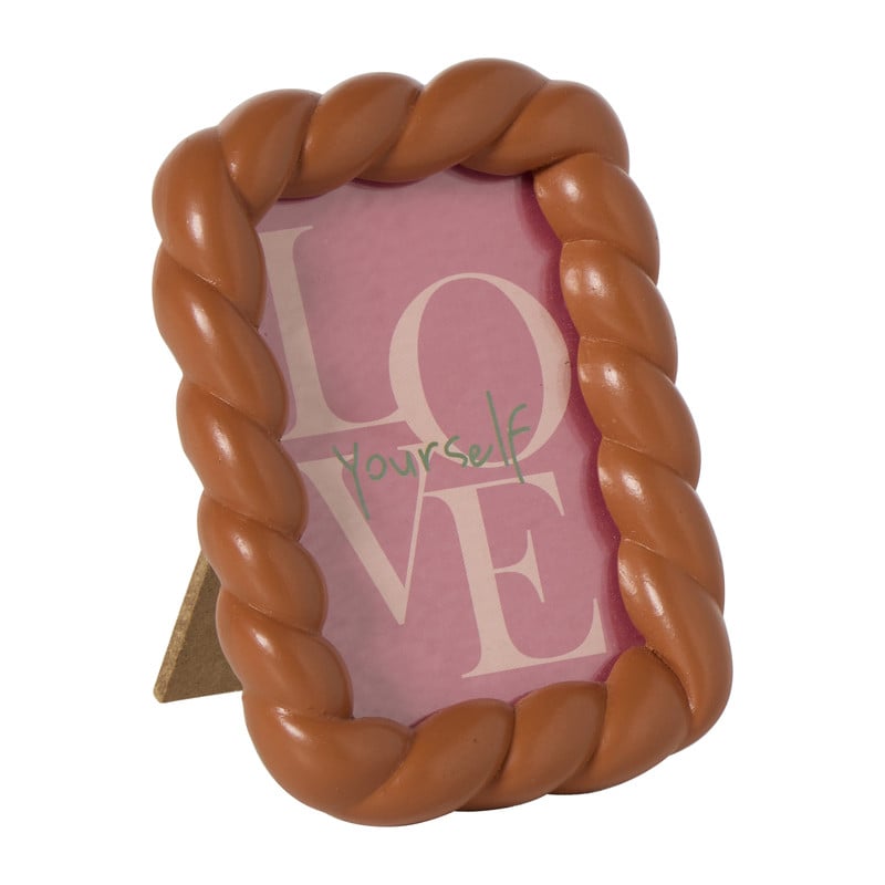 Fotolijst mini - bruin - 5x8 cm