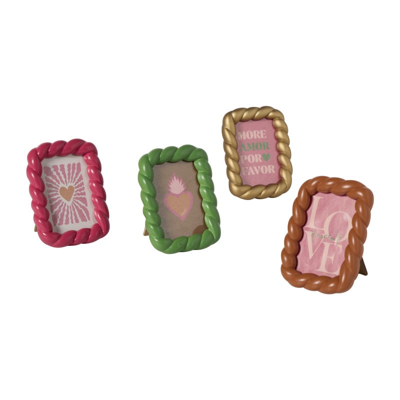 Fotolijst mini - bruin - 5x8 cm