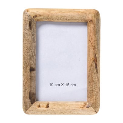 Fotolijst hout - bruin - 10x15 cm