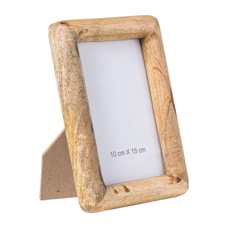 Fotolijst hout - bruin - 10x15 cm