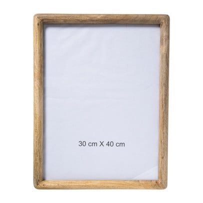 Fotolijst hout - bruin - 30x40 cm