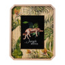 Fotolijst jungle met  bamboe frame - 13x18 cm 