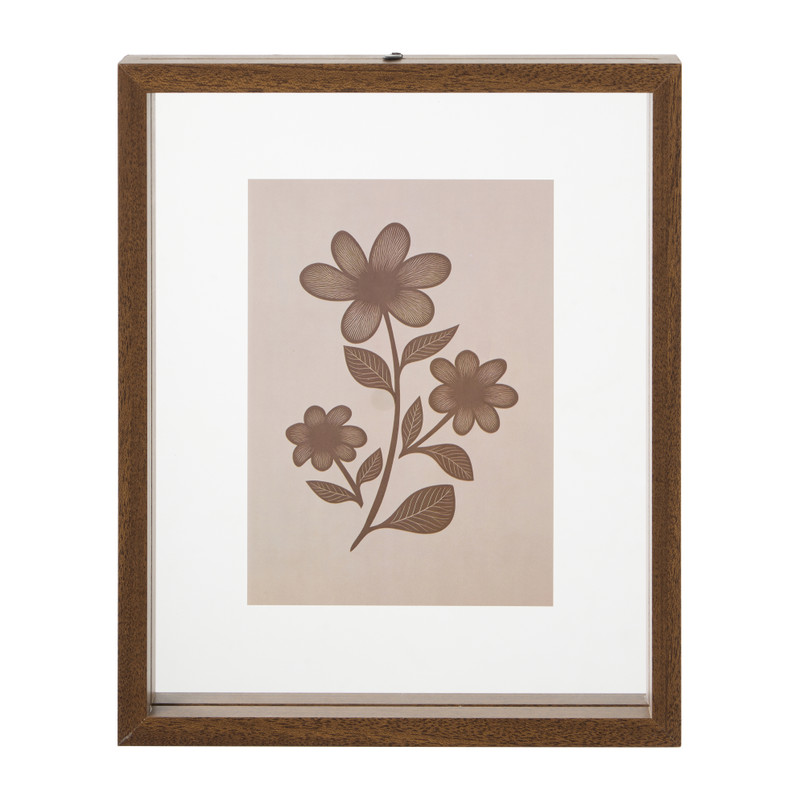 Fotolijst hout - bruin - 13x18 cm 