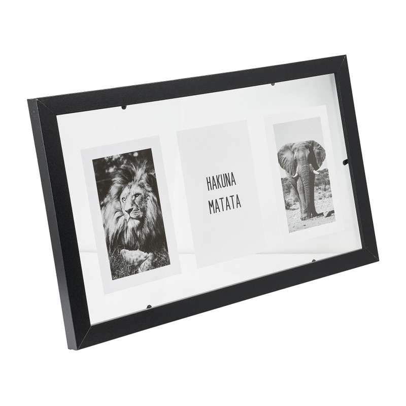 Collagelijst transparant - 43,5x25 cm