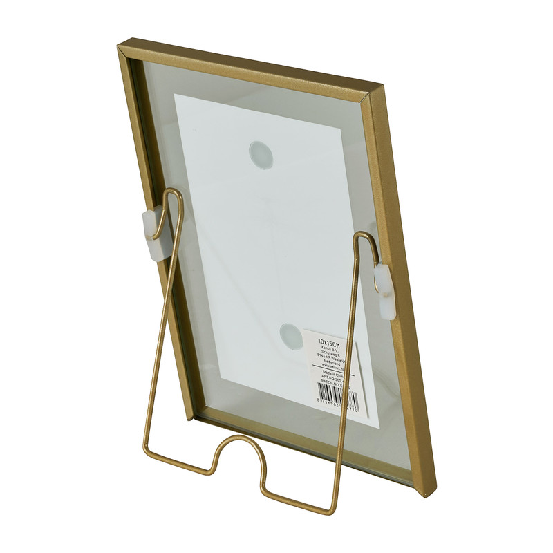 Ontspannend Voorwaardelijk magnetron Fotolijst staand - goud - 15x20 cm/10x15 cm | Xenos