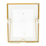 Fotolijst transparant staand - goud - 25x20 cm 
