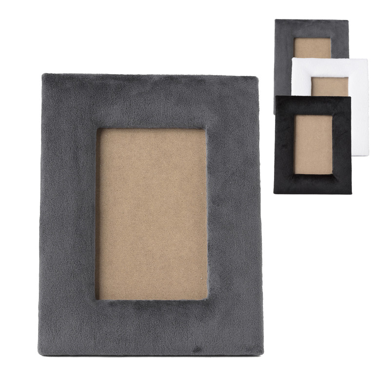 Fotolijst velvet - diverse kleuren - 22x17 cm 