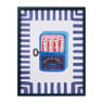 Lijst met poster sardines - multikleur - 30x40 cm
