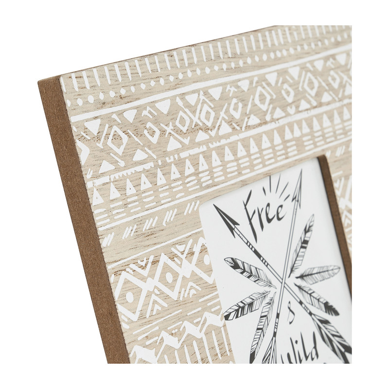 Fotolijst - ethnic - ø19x19 cm