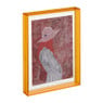 Acryl fotolijst groot - oranje - 15x20 cm