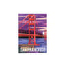 Poster San Francisco - multikleur - 13x18 cm