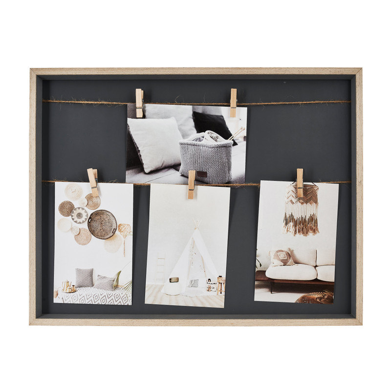 Fotoframe colours met 5 clips