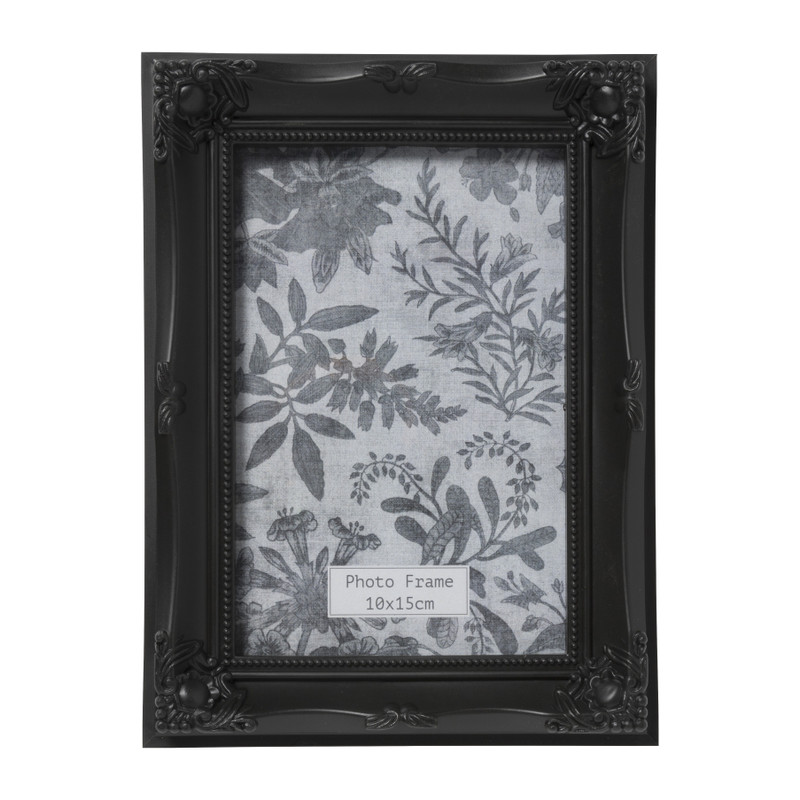 Fotolijst classic - zwart - 10x15 cm