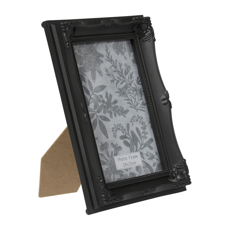 Fotolijst classic - zwart - 10x15 cm