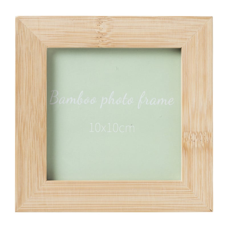 Fotolijst bamboe - 10x10 cm
