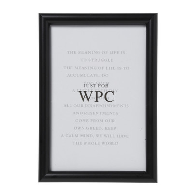 Fotolijst WPC - zwart - 10x15 cm