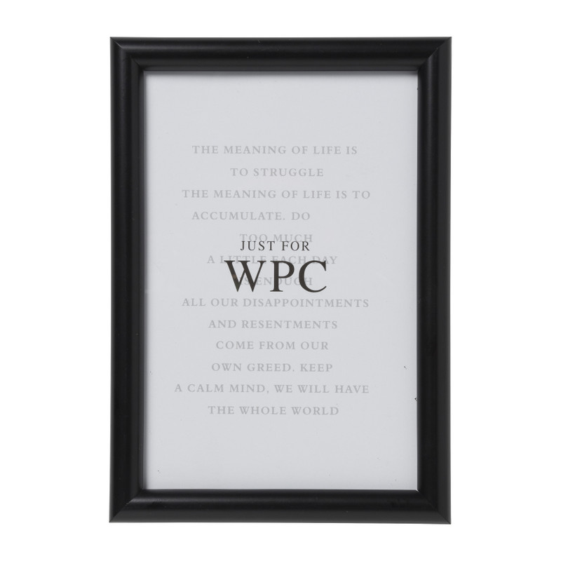 Fotolijst WPC zwart 10x15 cm