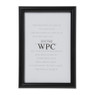 Fotolijst WPC - zwart - 10x15 cm