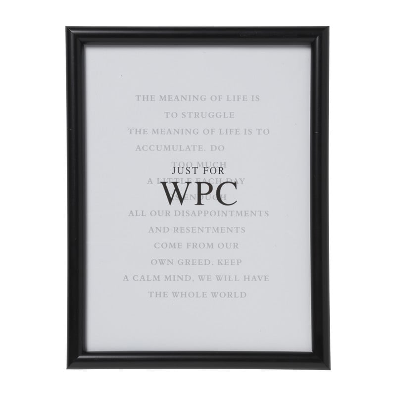 Fotolijst WPC - zwart - 15x20 cm