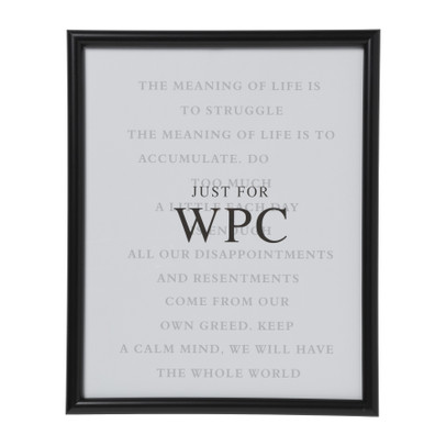 Fotolijst WPC - zwart - 20x25 cm