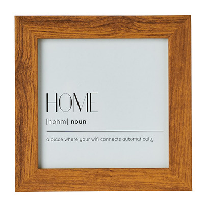 Fotolijst basic - hout - 10x10 cm