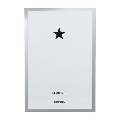 Fotolijst basic - 60x90 cm - zilverkeurig