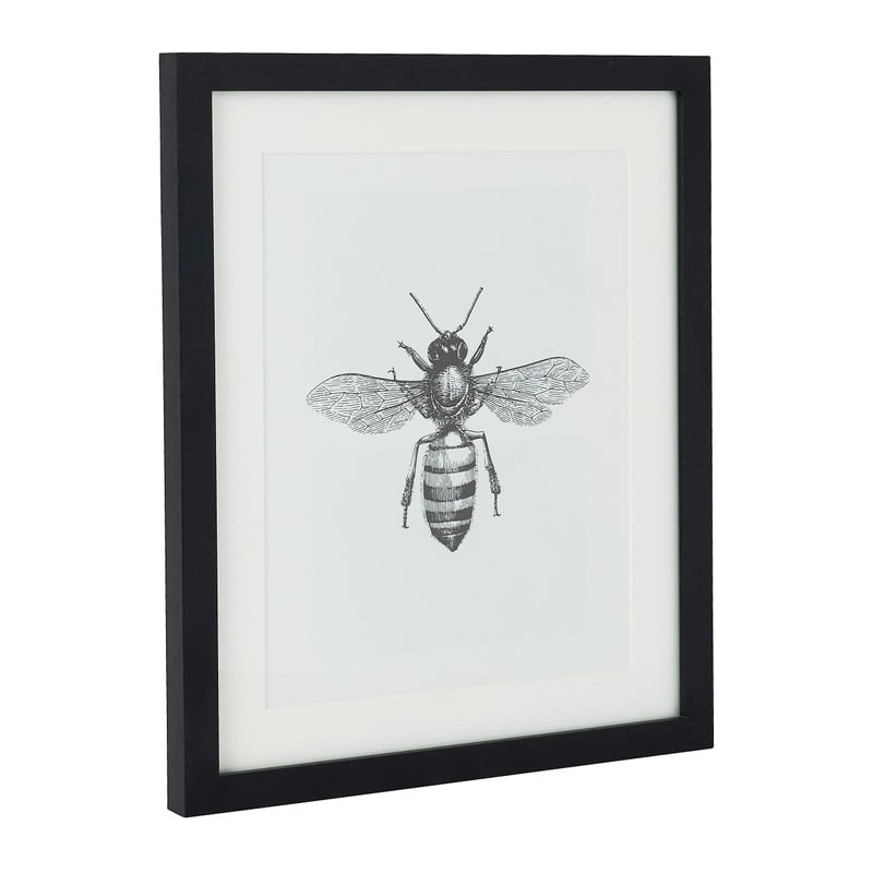 Fotolijst met passe partout - zwart - 20x25 cm