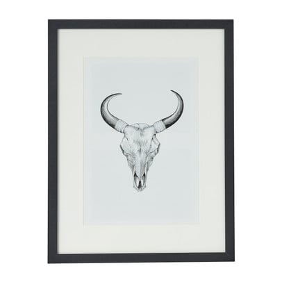 Fotolijst met passe partout - zwart - 21x30 cm