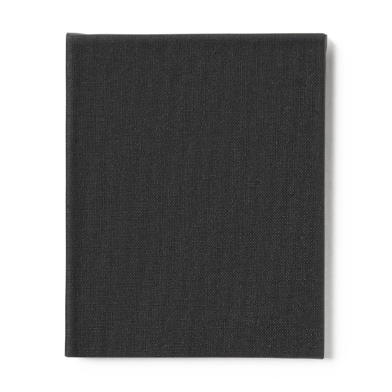 Schildersdoek zwart - 18x24 cm - 280 gr/m2