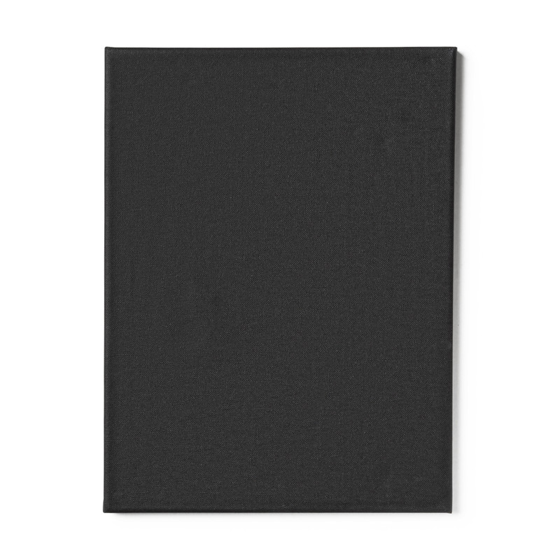 Schildersdoek zwart - 30x40 cm - 280 gr/m2