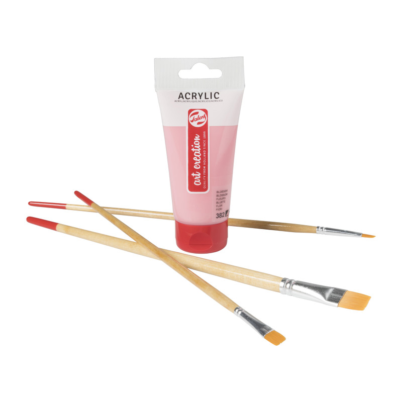Talens acrylverf - roze - 75 ml