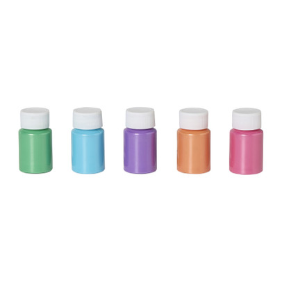 Porseleinverf pastelkleuren - set van 5