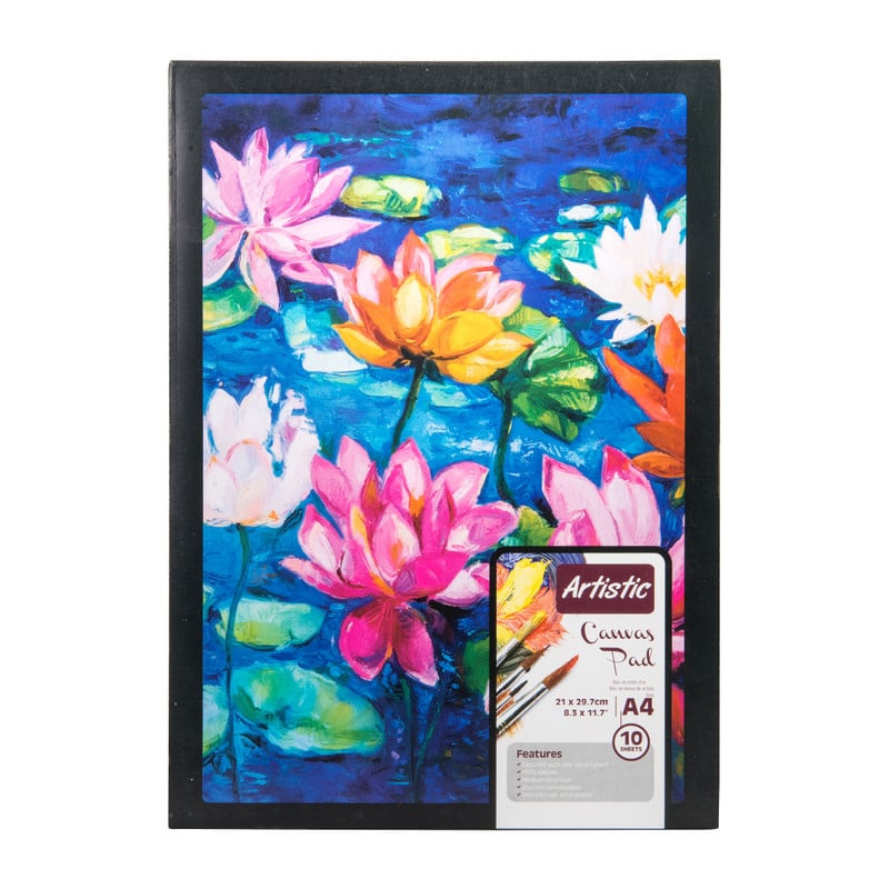 Canvas pad - A4 - 10 sheets