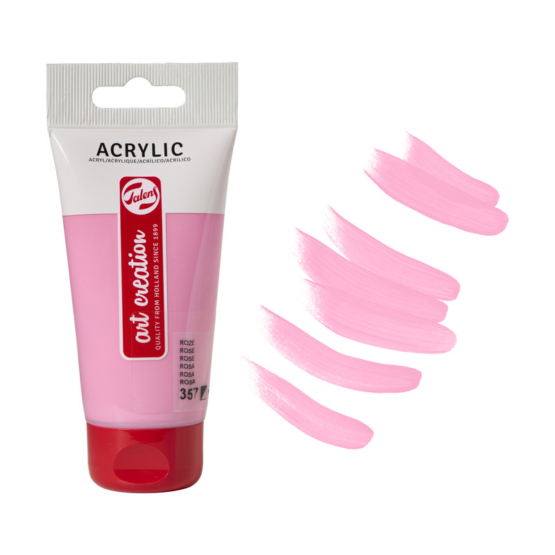 Talens acrylverf -  roze - 75 ml