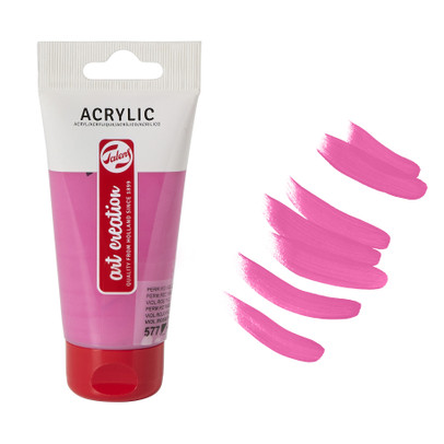 Talens acrylverf  - roze - 75 ml