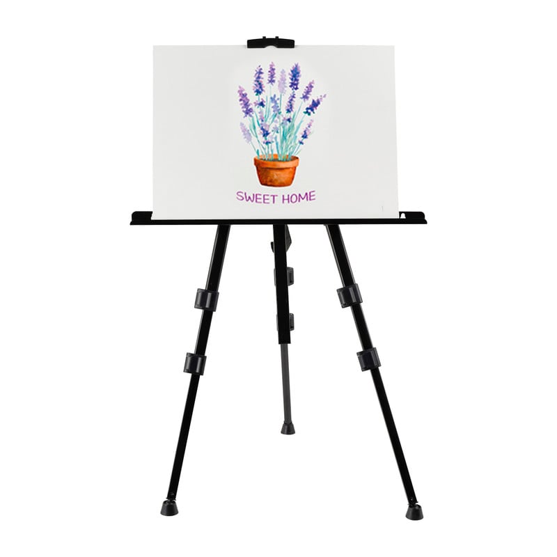 Schildersezel in tas - metaal