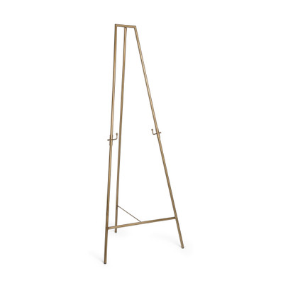 Schildersezel voor welkomstbord - goud - 146.7 cm