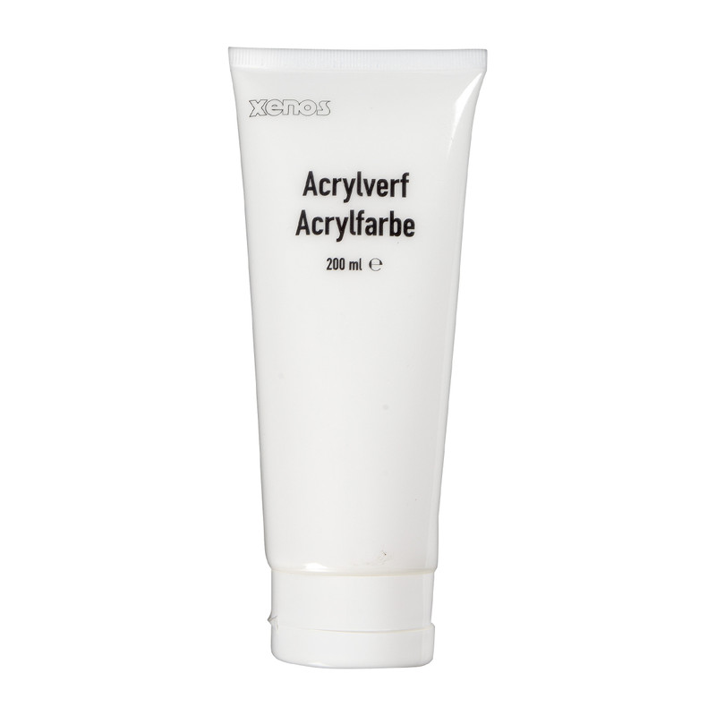 Acrylverf  - wit - 200 ml