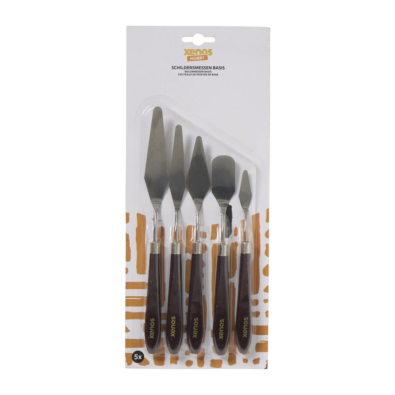 Schildersmessen - set van 5