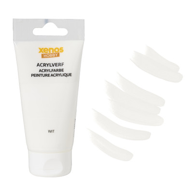 Acrylverf - wit - 75 ml