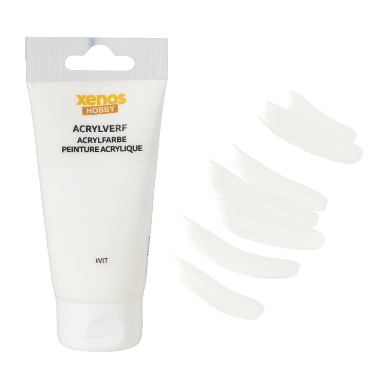 Talens acrylverf - wit - 75 ml
