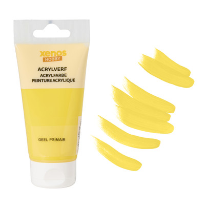Acrylverf - geel primiair - 75 ml